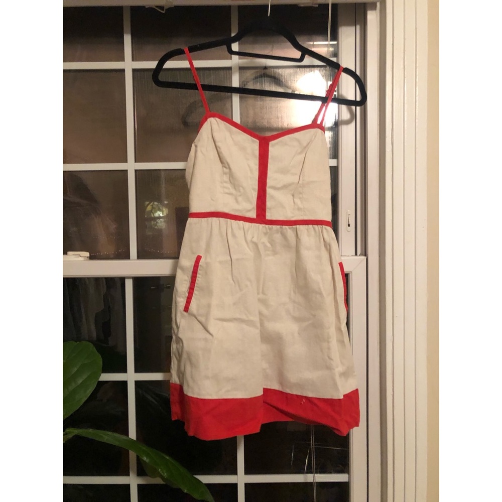 Cute short linen dress